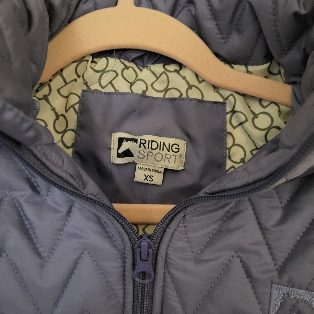 Winter riding jacket
